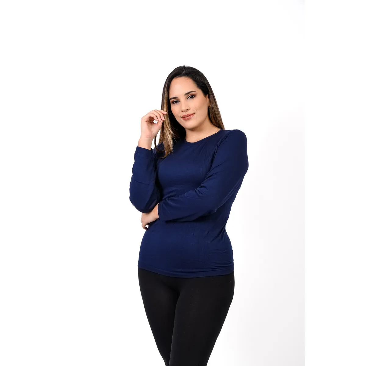 PYT - Polo Calentador Térmico Manga Larga Mujer