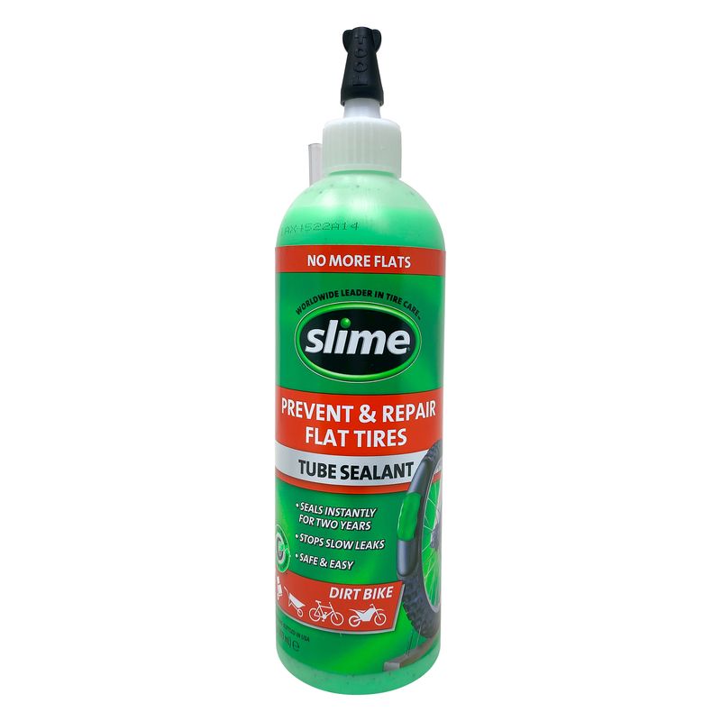 SLIME - Sellador para llantas de bicicletas con cámara – 16 oz