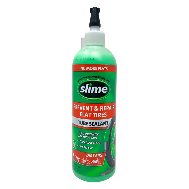 SLIME - Sellador para llantas de bicicletas con cámara – 16 oz