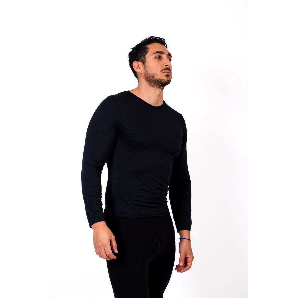 PYT - Polo Calentador Térmico Manga Larga Hombre