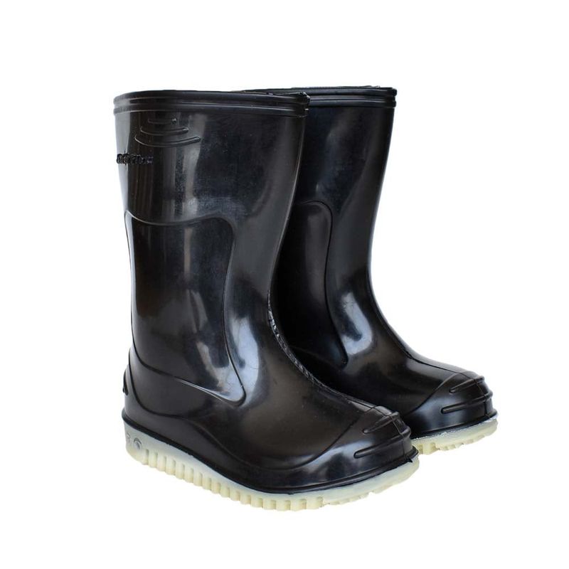 GENERICO - BOTAS DE LLUVIA MODELO CHILDREN NEGRO TALLAS 21 AL 33.---