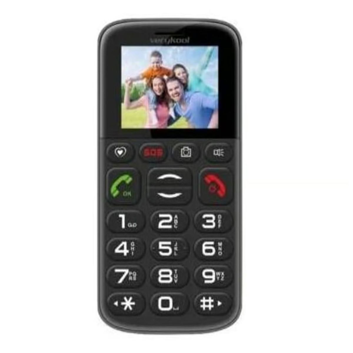GENERICO - Celular 2G Teclas Grandes Ideal Adulto Mayor