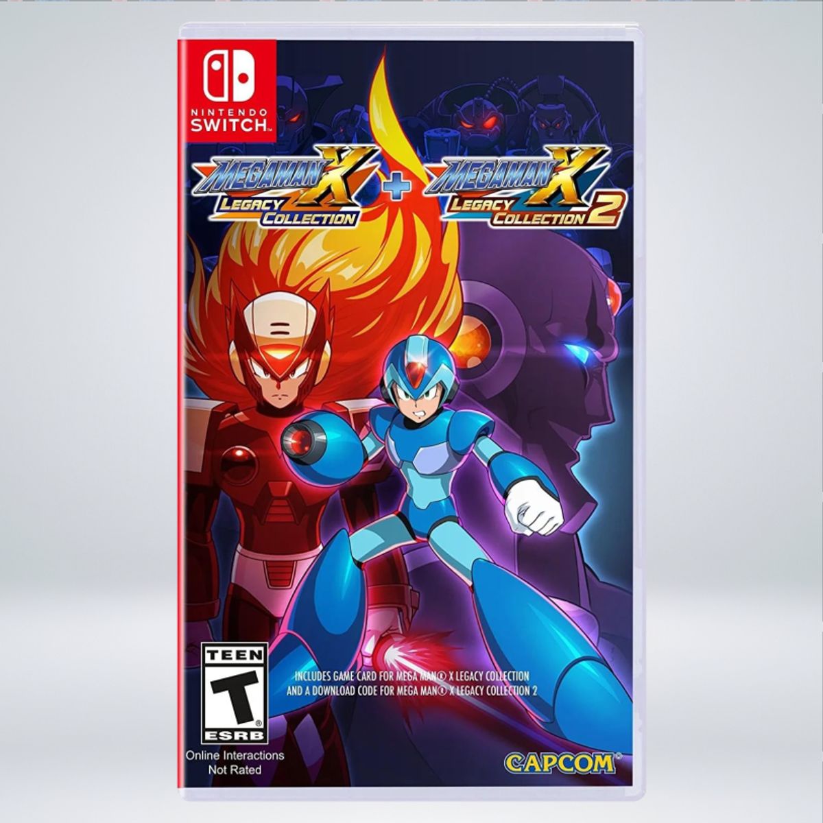 CAPCOM - VIDEOJUEGO MEGAMAN X LEGACY COLLECTION 1 Y 2  NINTENDO SWITCH