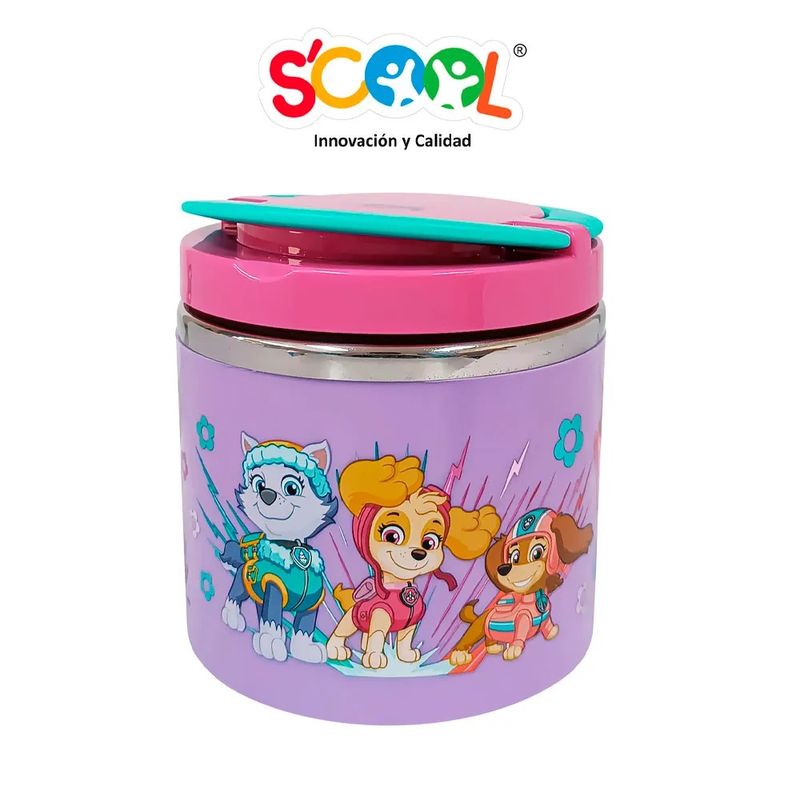 SCOOL - TAPER TERMICO DE COMIDA  600ml - Paw Patrol SKYE