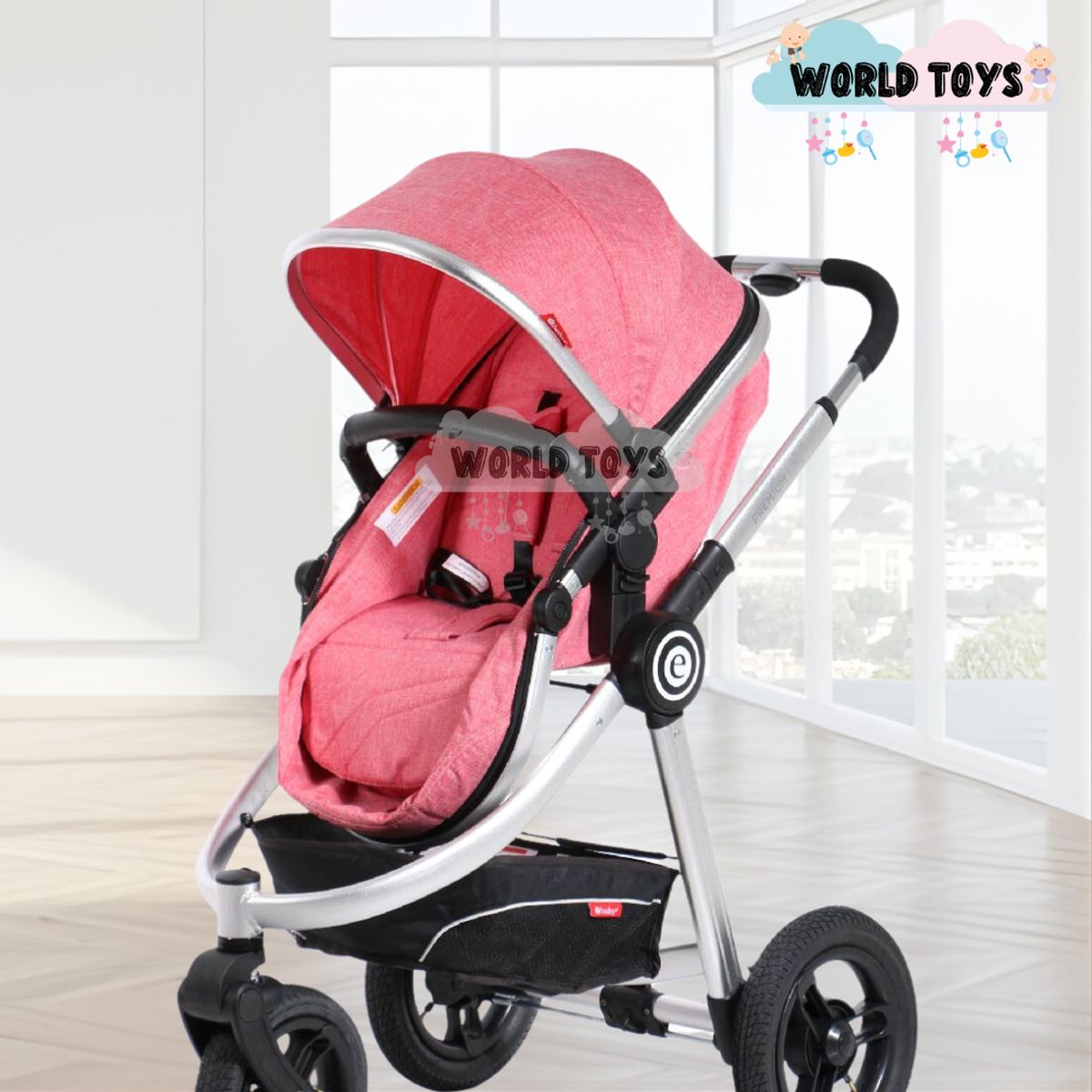 BABY - Coche Moisés de Lujo «SUZETTE» Edición Limitada Pink