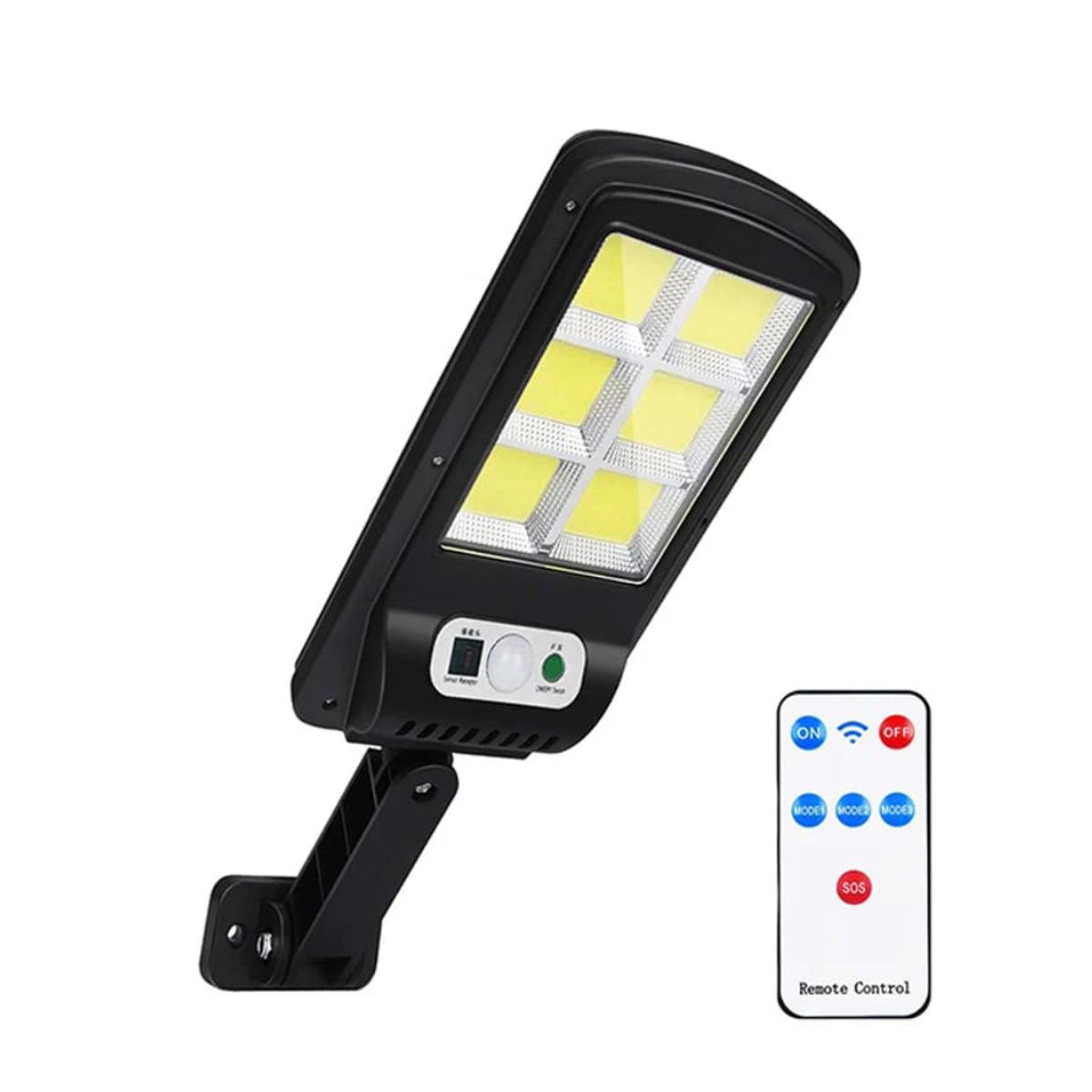 GENERICO - Lampara con Panel Solar para Exteriores Sensor de Movimiento