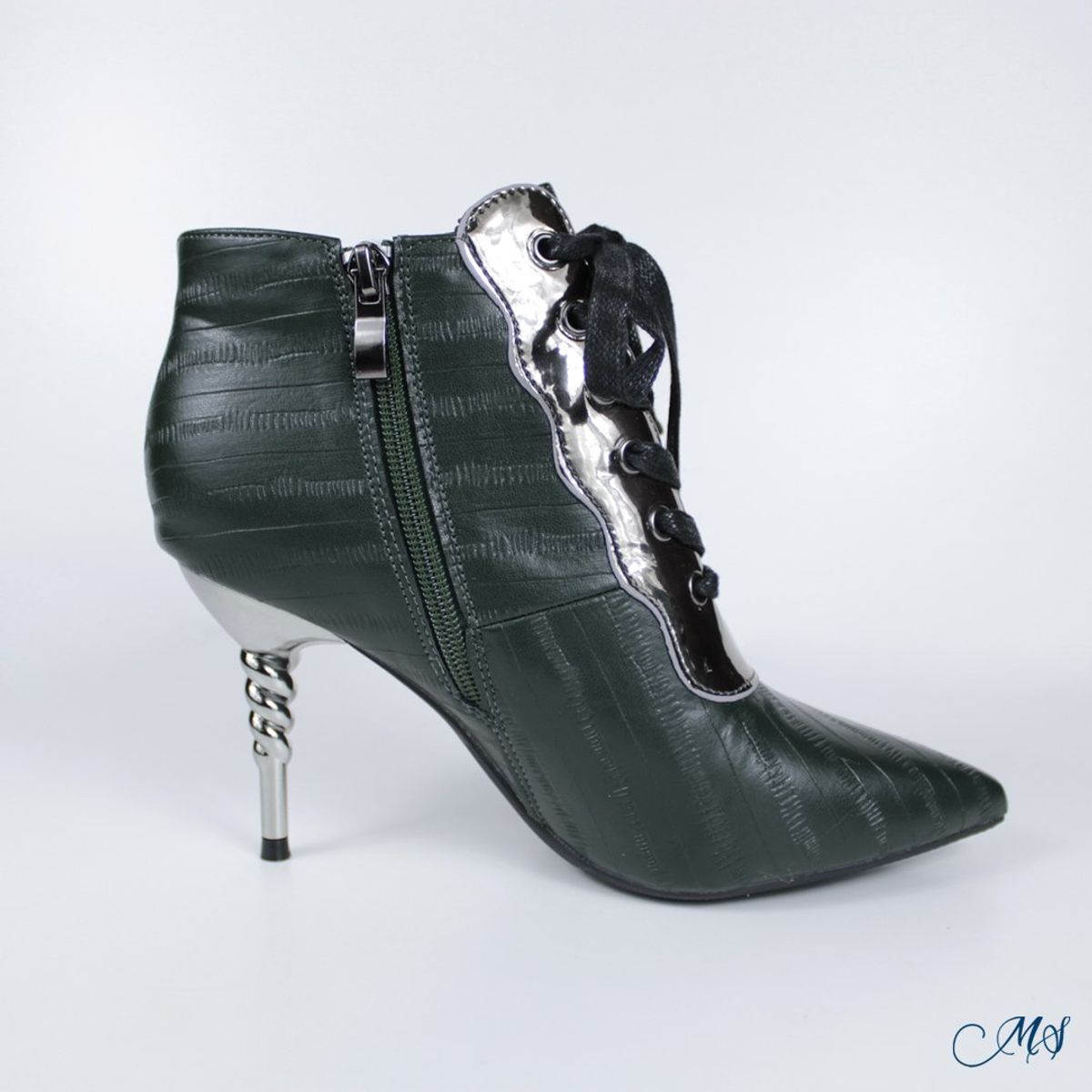 MARGLO SHOES - Botines Mujer Verde M68