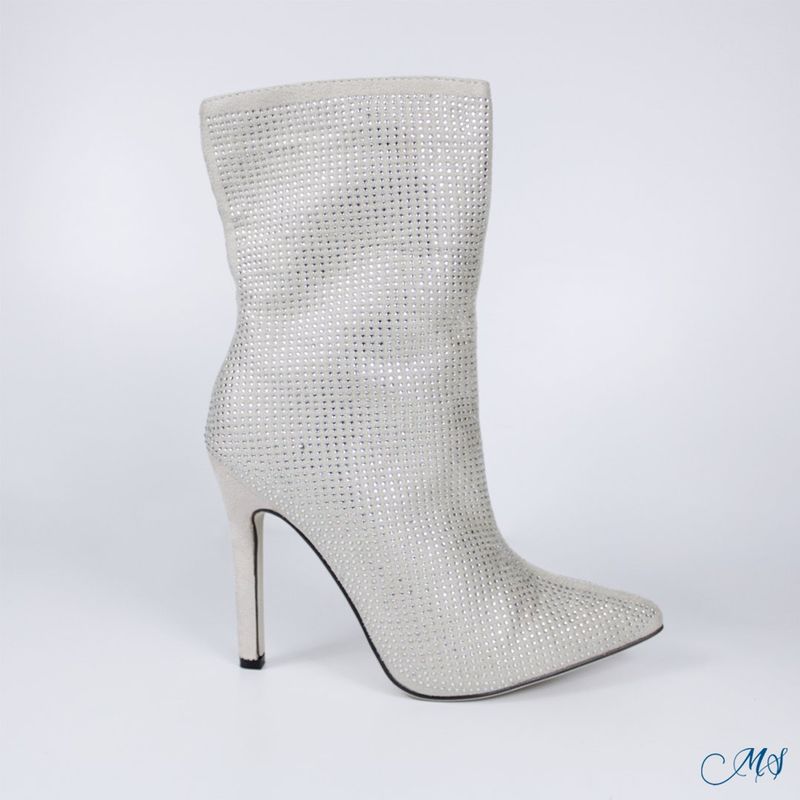 MARGLO SHOES - Botas Cortas Beige Mujer M70