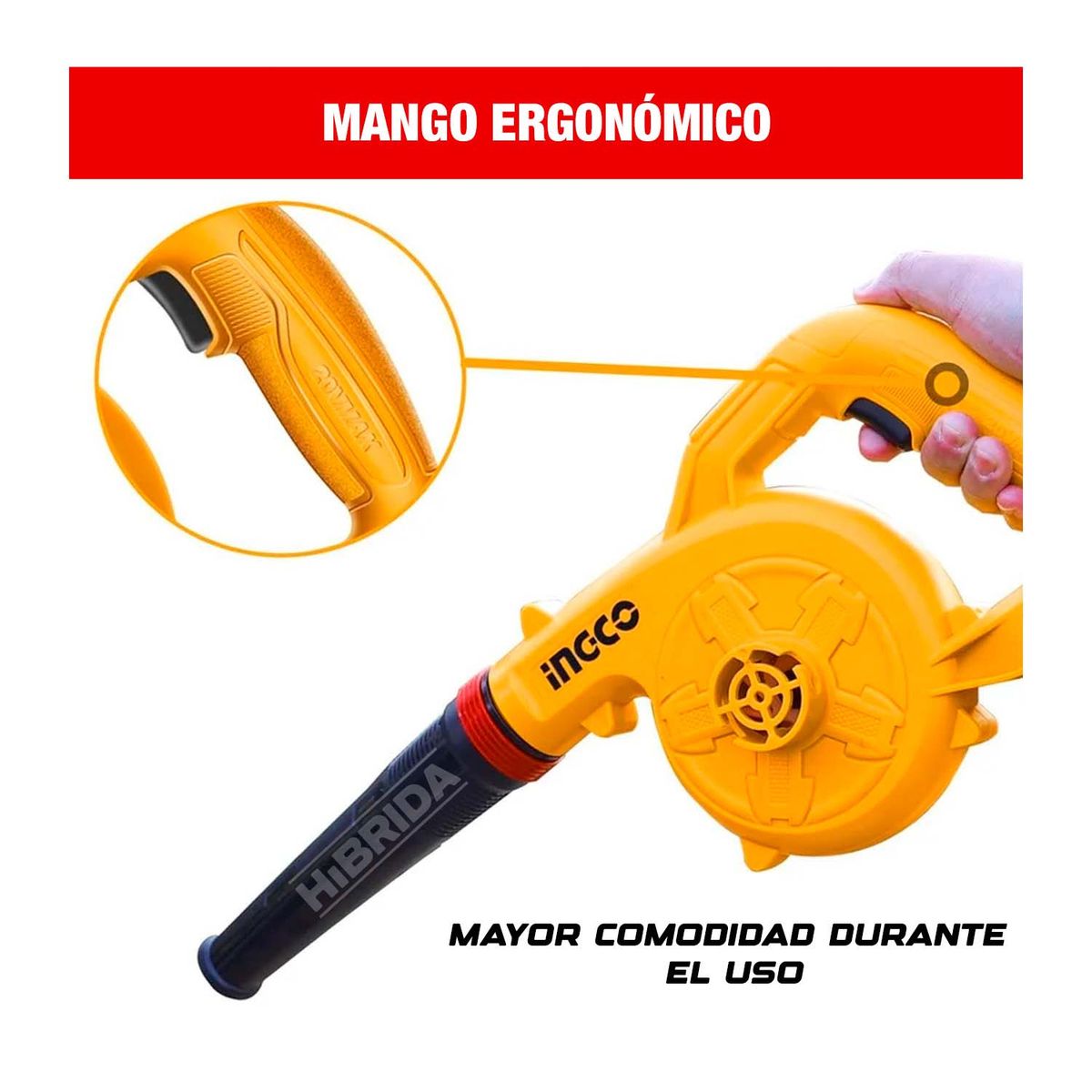 INGCO TOOLS - SOPLADOR INGCO AIRE POTENTE INALÁMBRICO LIMPIA GUANTE - CABLI20028