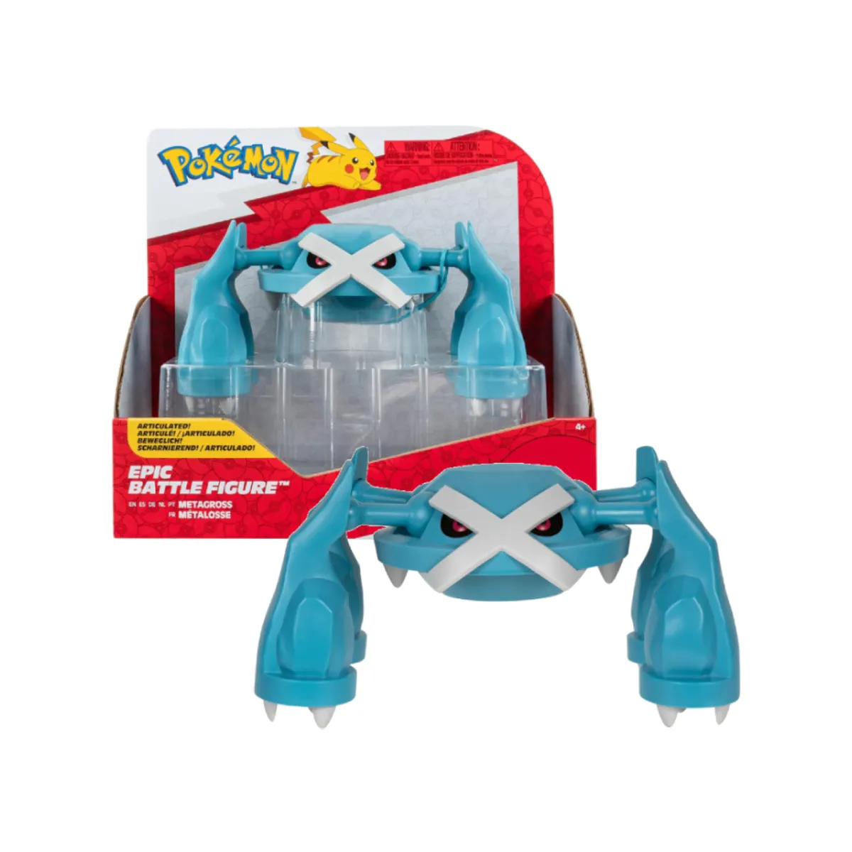 POKEMON - Pokemon Jazwares Epic Battle Metagross Articulable
