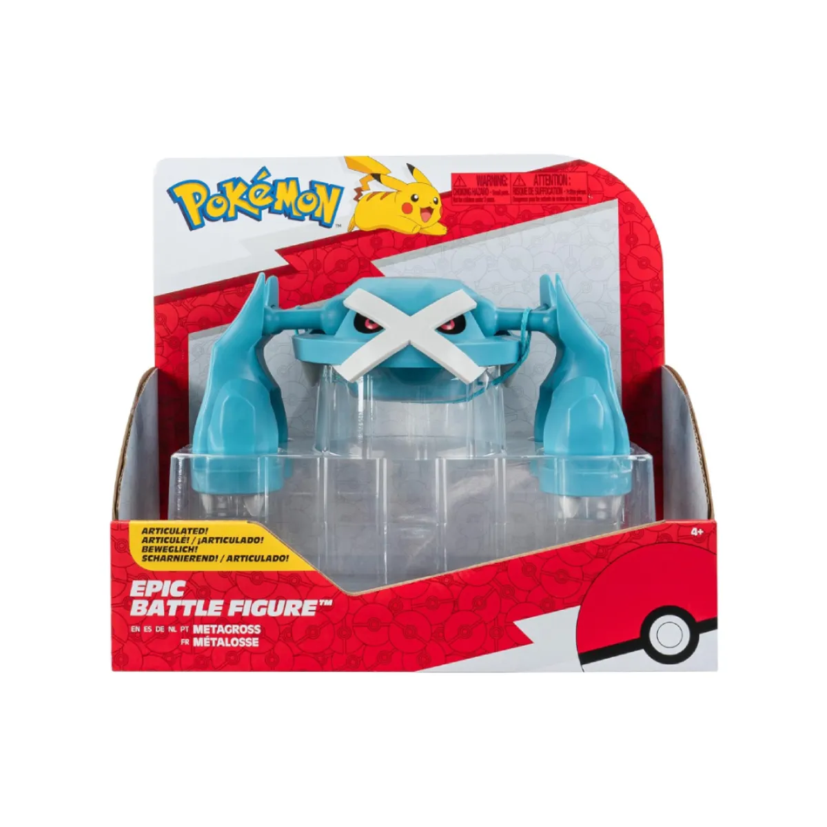 POKEMON - Pokemon Jazwares Epic Battle Metagross Articulable