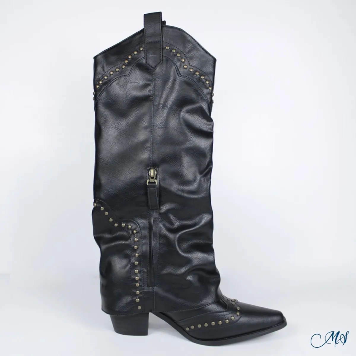 MARGLO SHOES - Botas Altas Mujer Negro M71