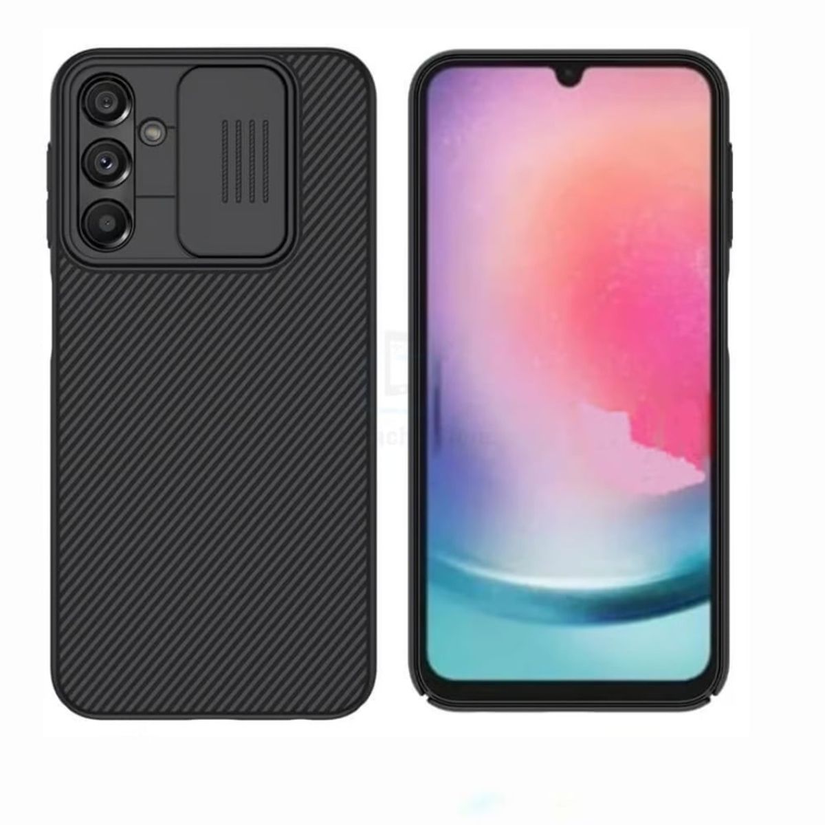 NILLKIN - Case Nillkin Samsung A24 Camshield Funda Híbrida Negro
