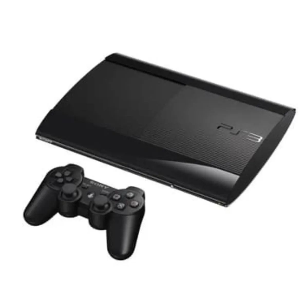 SONY - Consola Sony PlayStation 3 Super Slim 500Gb + 2 Mandos+ juegos.