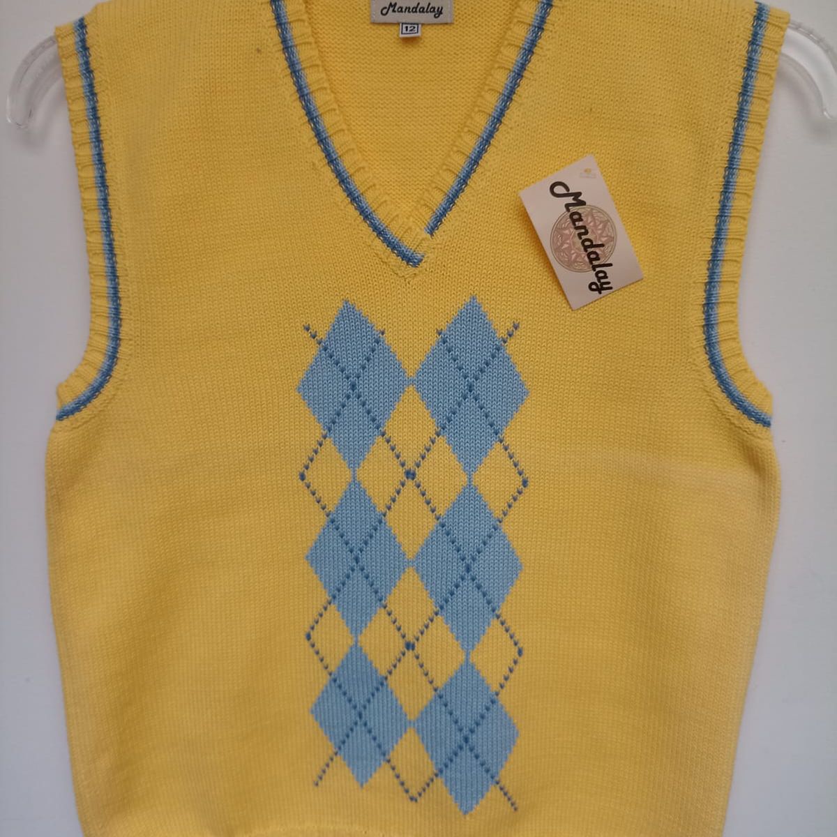 GENERICO - Pullover Chaleco Cocos Amarillo Mandalay Knits