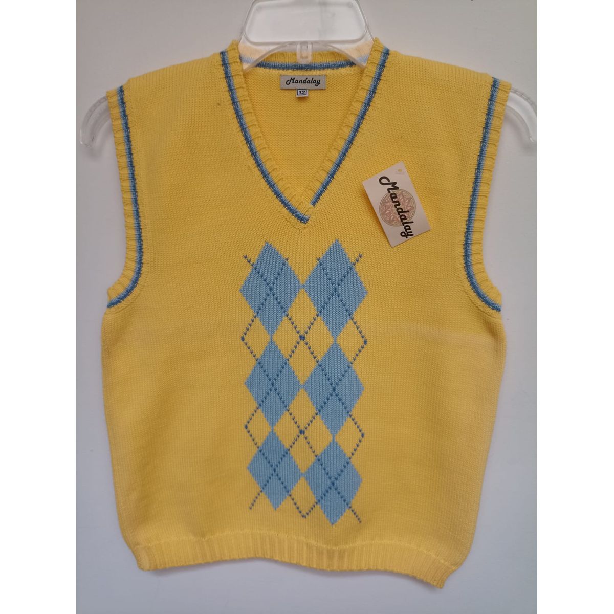 GENERICO - Pullover Chaleco Cocos Amarillo Mandalay Knits
