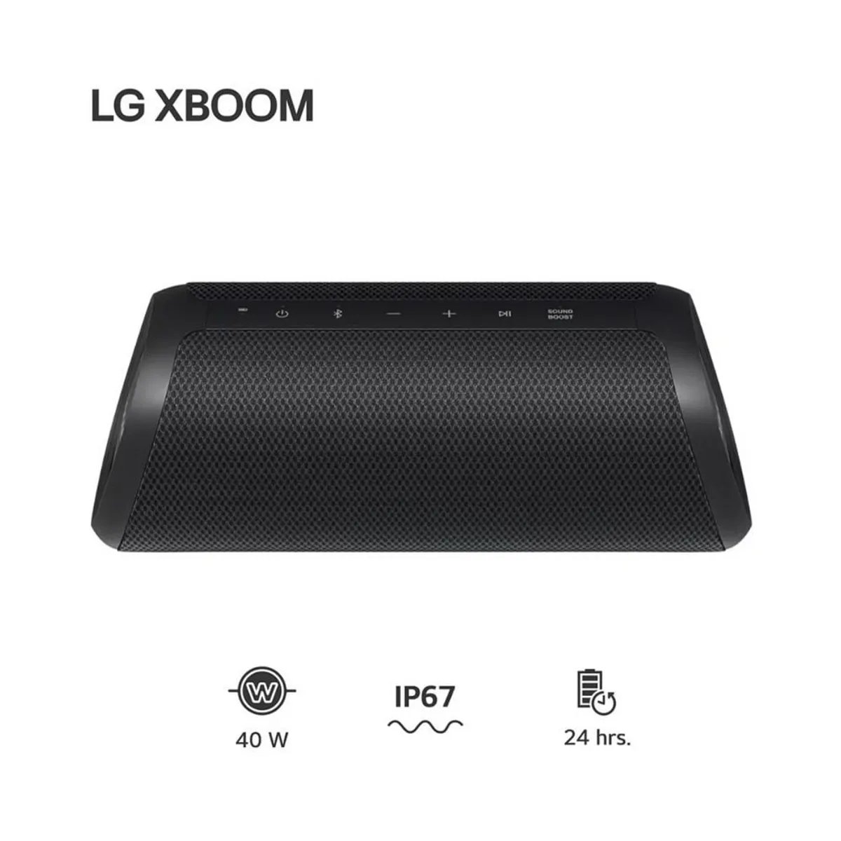 LG - Parlante LG XBOOM Go XG7 40W Bluetooth IP67 Negro