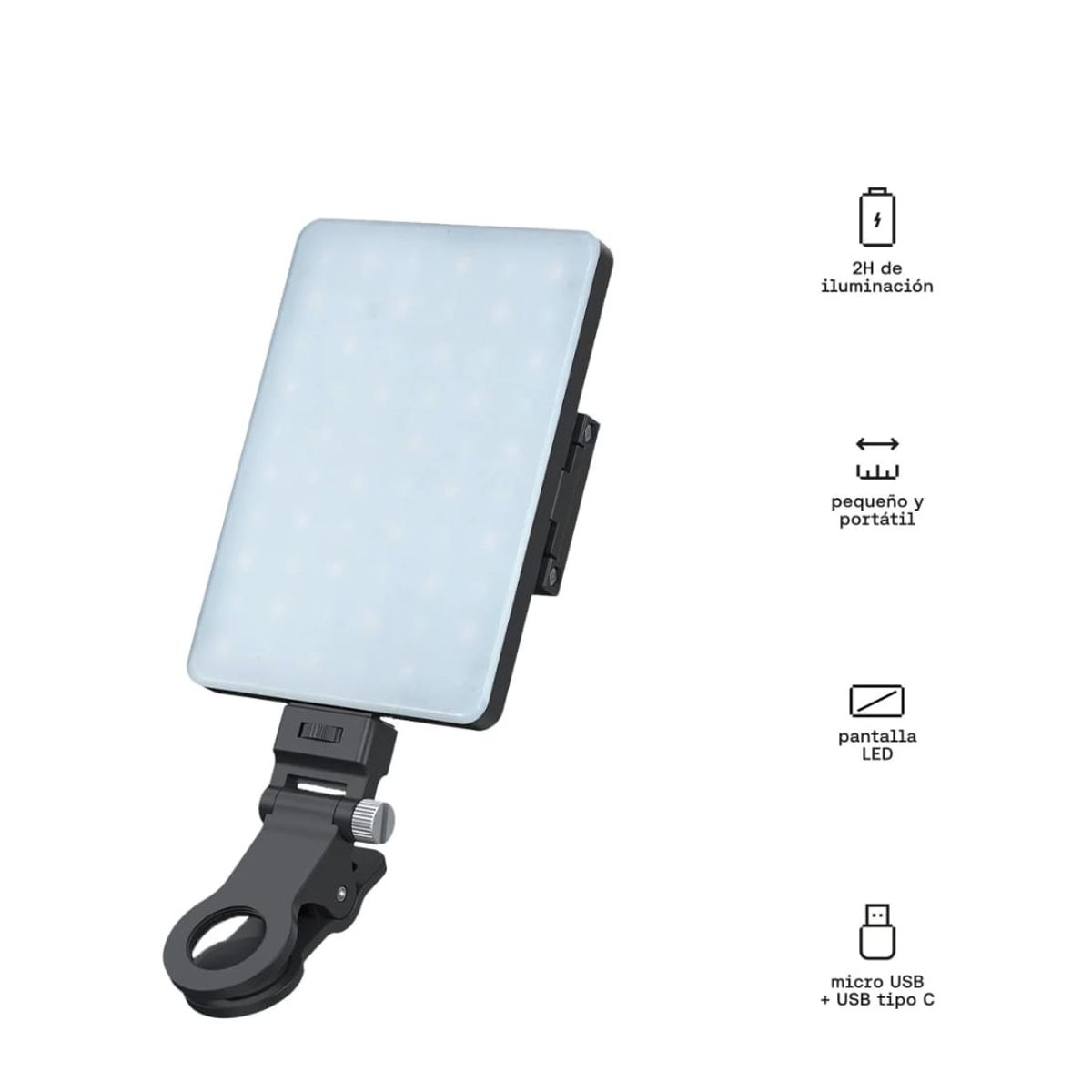 KUZLER - Luz Led Selfie Para Celular Alta Potencia Kuzler Licht-101