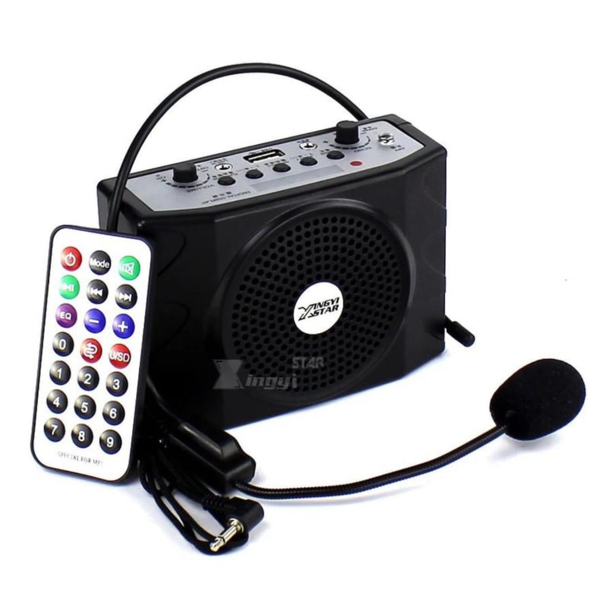 SEISA - Amplificador De Voz Portátil - Seisa - Fm Mp3 Bluetooth - Recargable