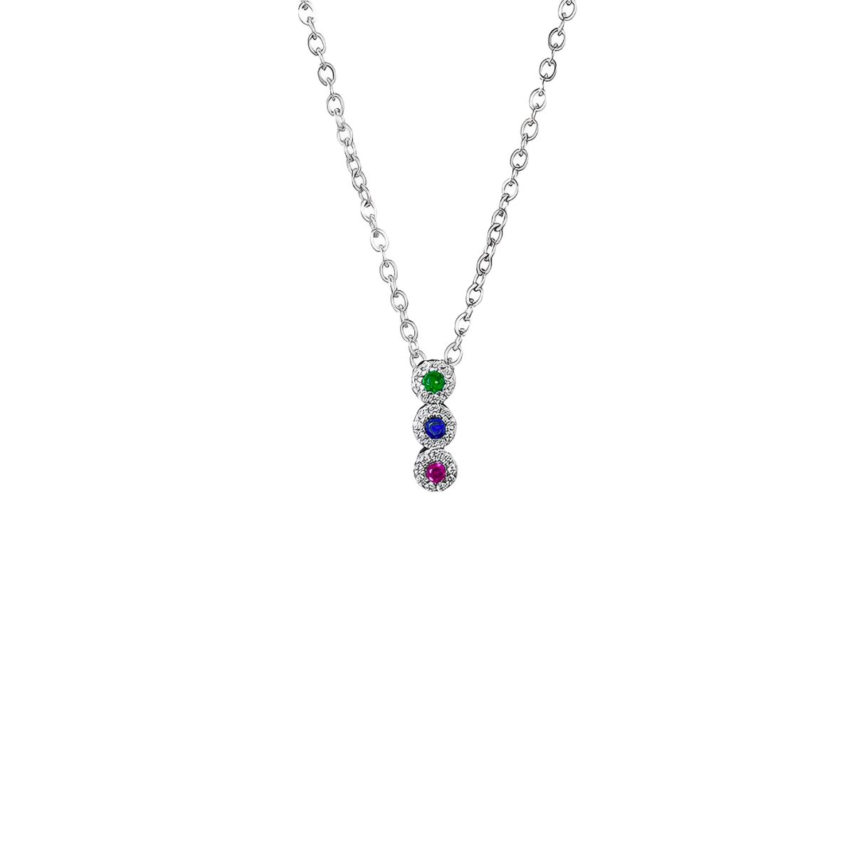 GENERICO - Collar Niña Circones Delicado Gargantilla Joya Regalo Plata