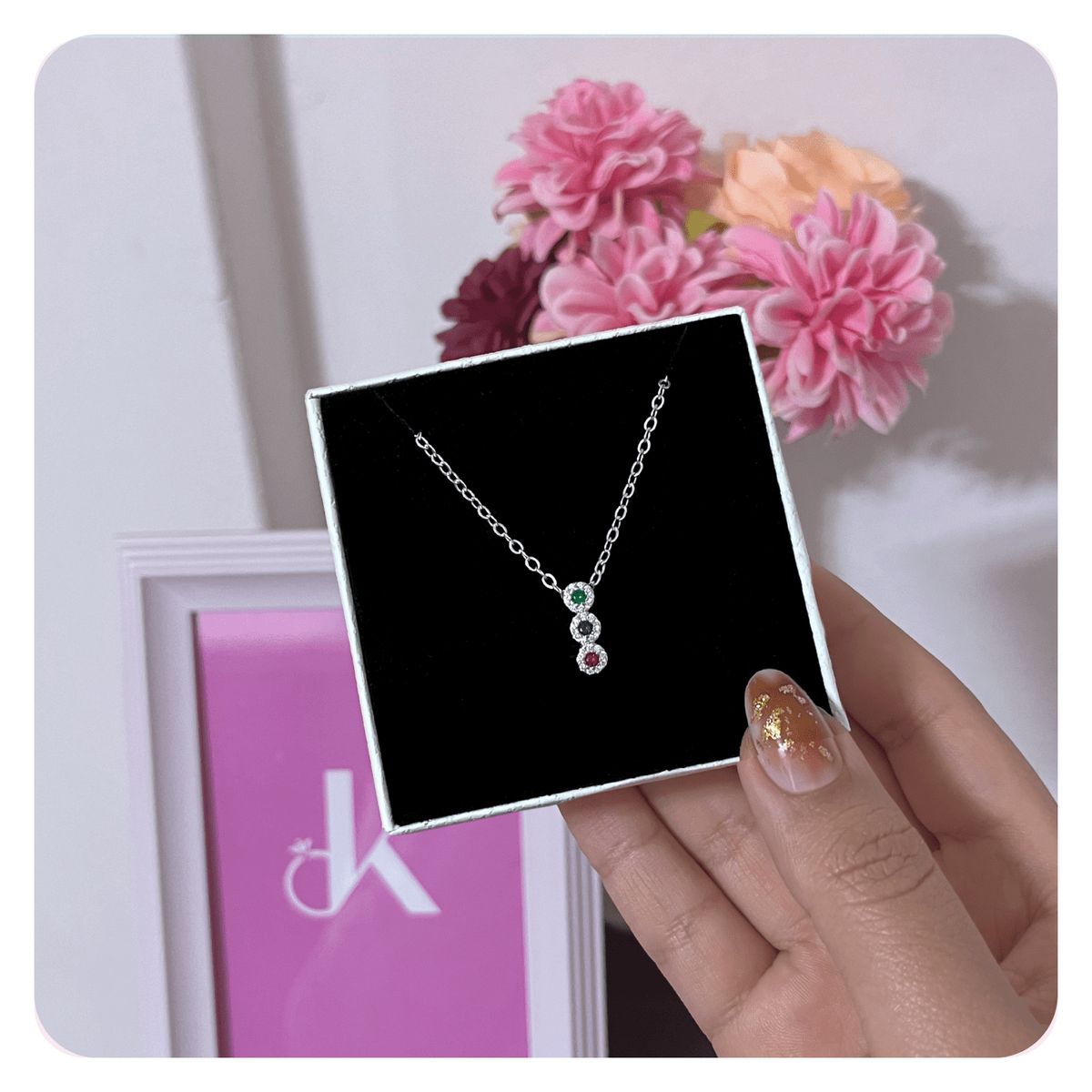 GENERICO - Collar Niña Circones Delicado Gargantilla Joya Regalo Plata