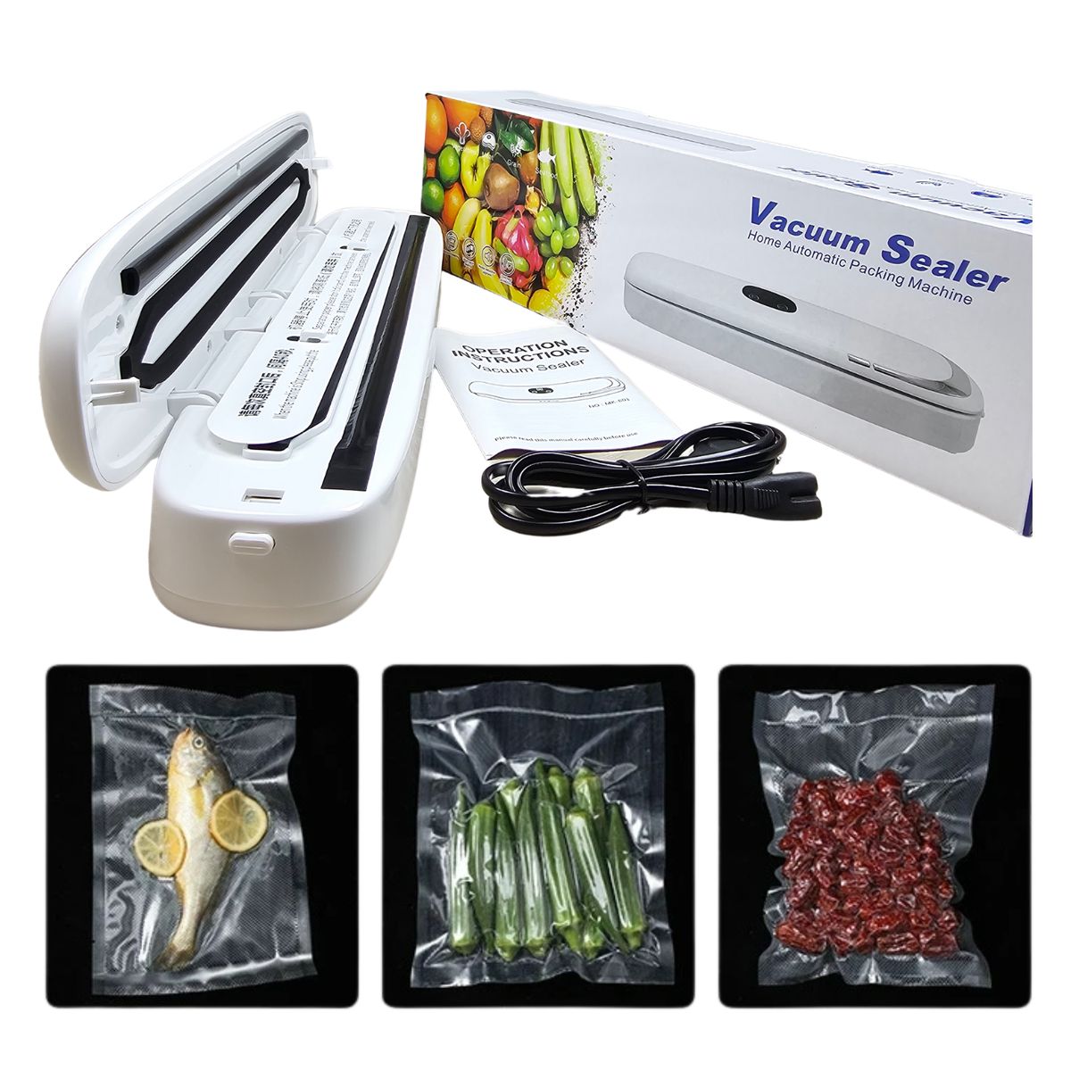 GENERICO - Selladora de Bolsa Automática de Alimentos