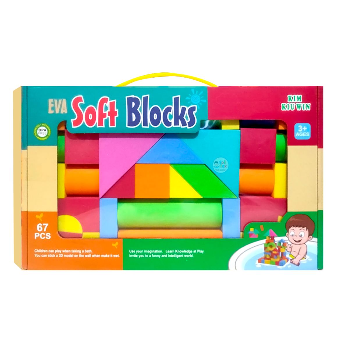 GENERICO - Bloques De Construcción De Eva Soft Juego Rompecabezas 67pcs