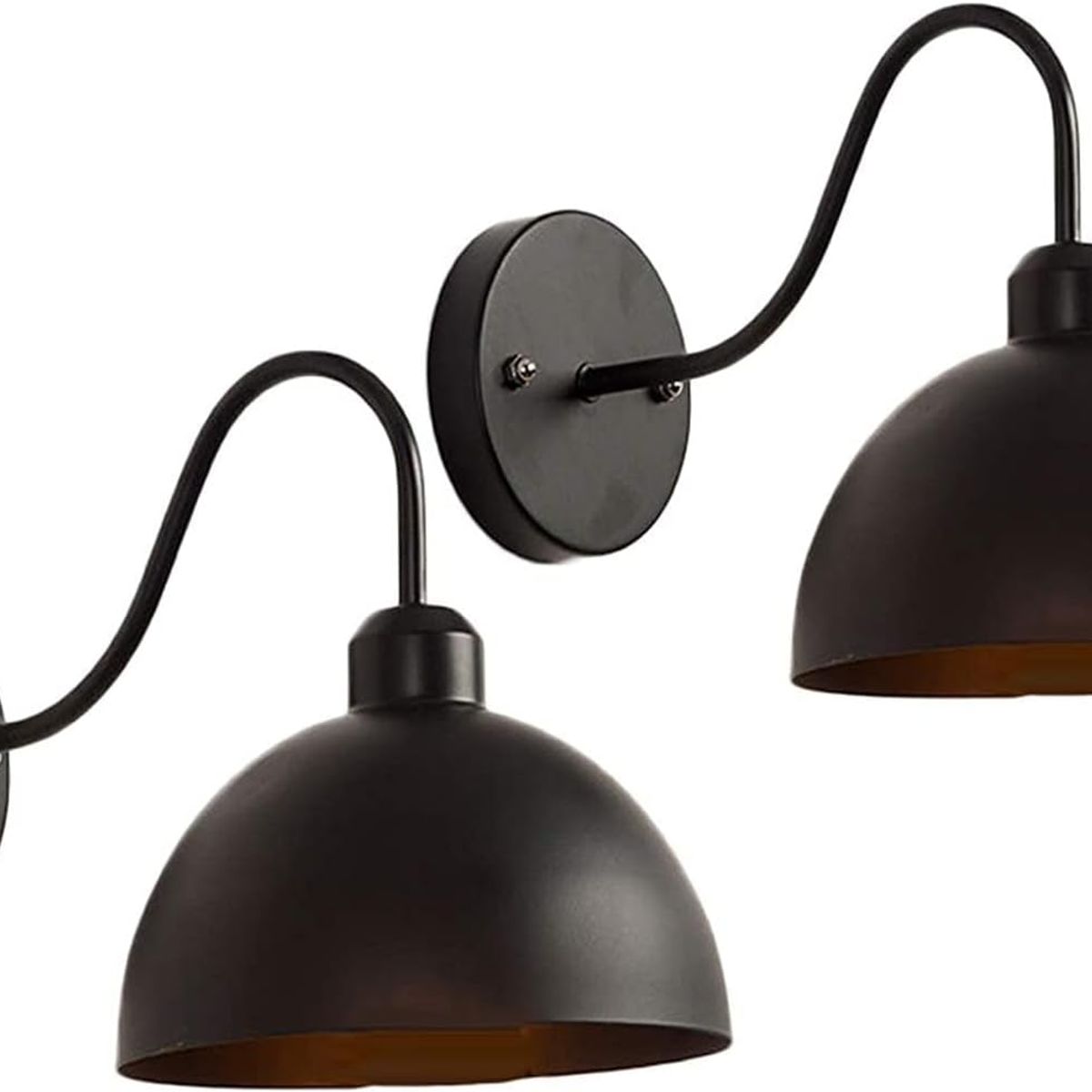 GENERICO - Pack Lámpara de pared modelo campana redonda