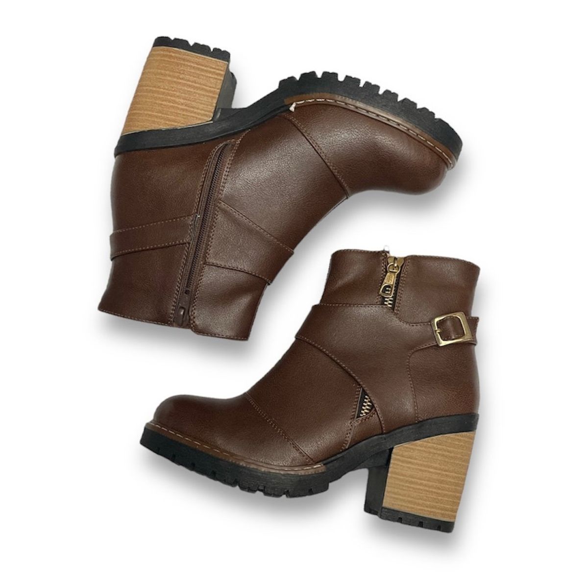 GENERICO - Botines para mujer Misshus Sofia marrón