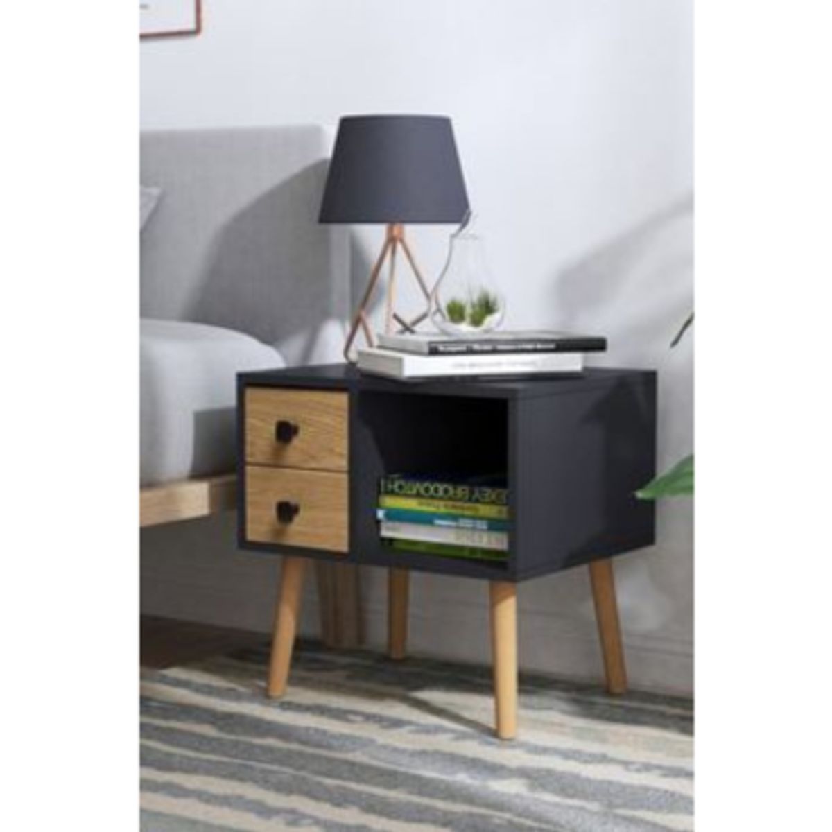 GENERICO - Velador CozyNook con Estilo Acogedor