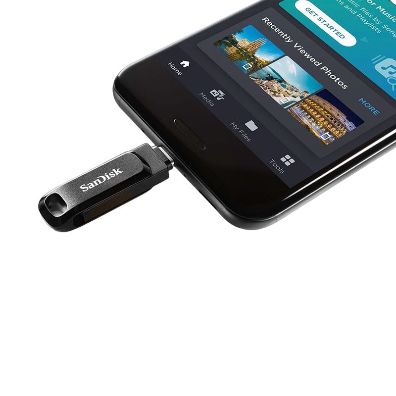 SANDISK - Memoria DUAL 256gb USB 3.0 + USB-C Pen Driver OTG Android PC Laptop
