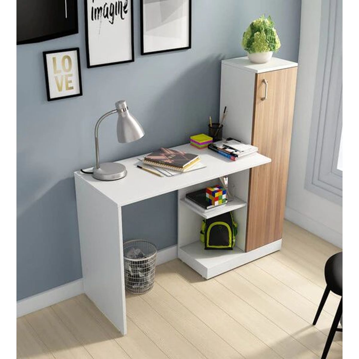 GENERICO - ESCRITORIO PRISMA ROVERE