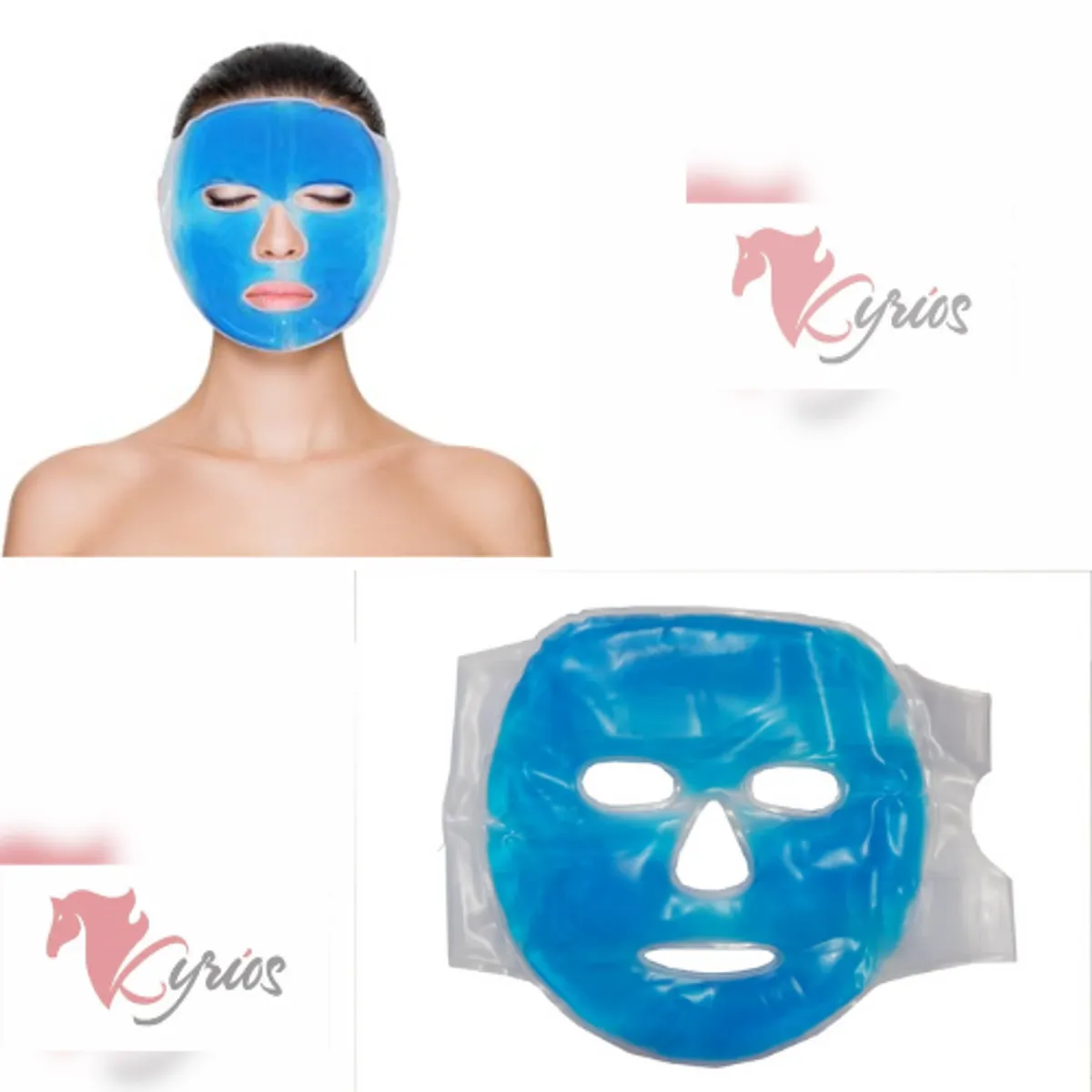 GENERICO - Mascara De Gel Facial Compresa Cara Terapia Frío  Caliente