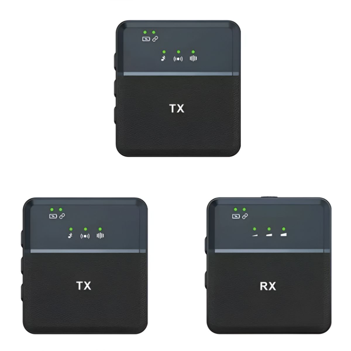 SEISA - Mini Micrófono SEISA Inalámbrico Dual micrófono SX9 Tipo C