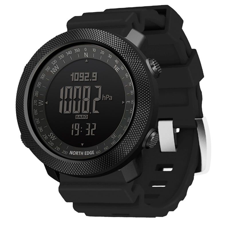 NORTH EDGE - Reloj Digital North Edge APACHE Altímetro Barómetro Alpinismo