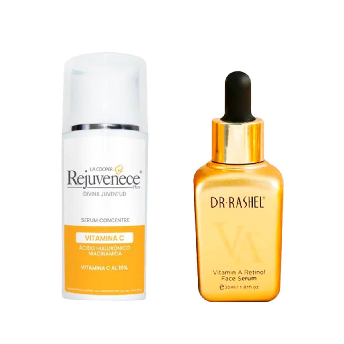 GENERICO - Serum Facial Concentre Vitamina C + Serum Vitamina A Retinol