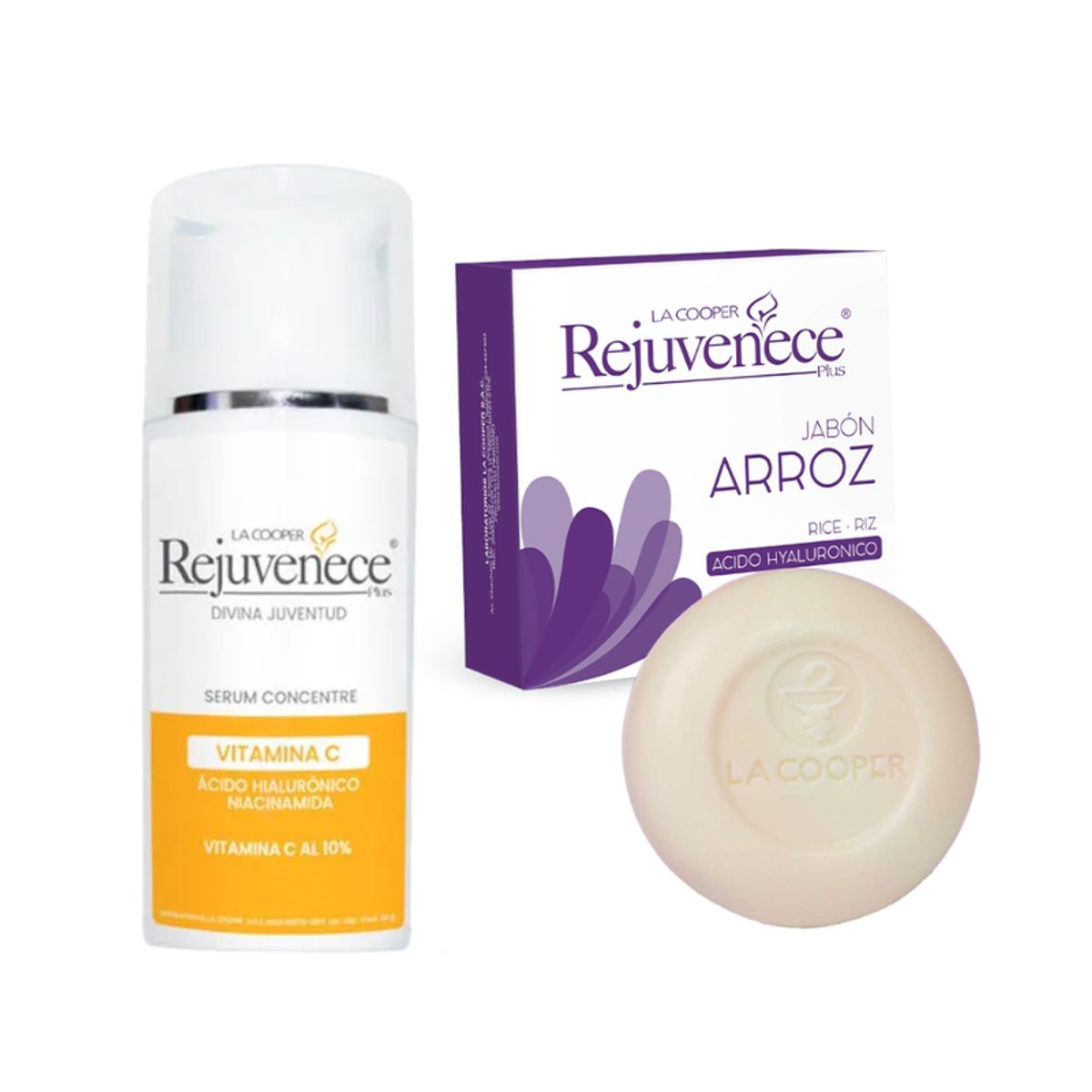 GENERICO - Serum Facial Concentre Vitamina C + Jabón con Arroz & AH