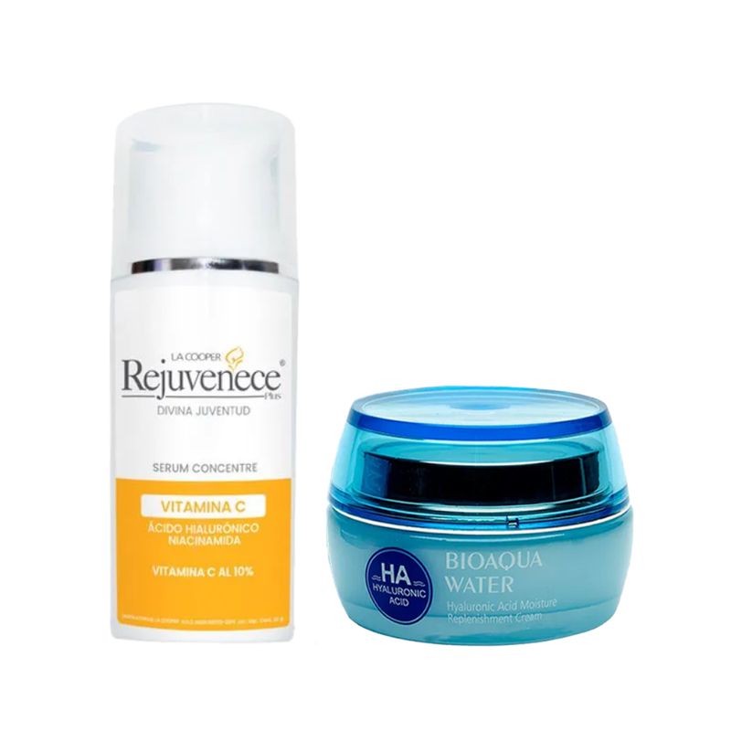 GENERICO - Serum Facial Concentre Vitamina C + Crema Hidratante de AH