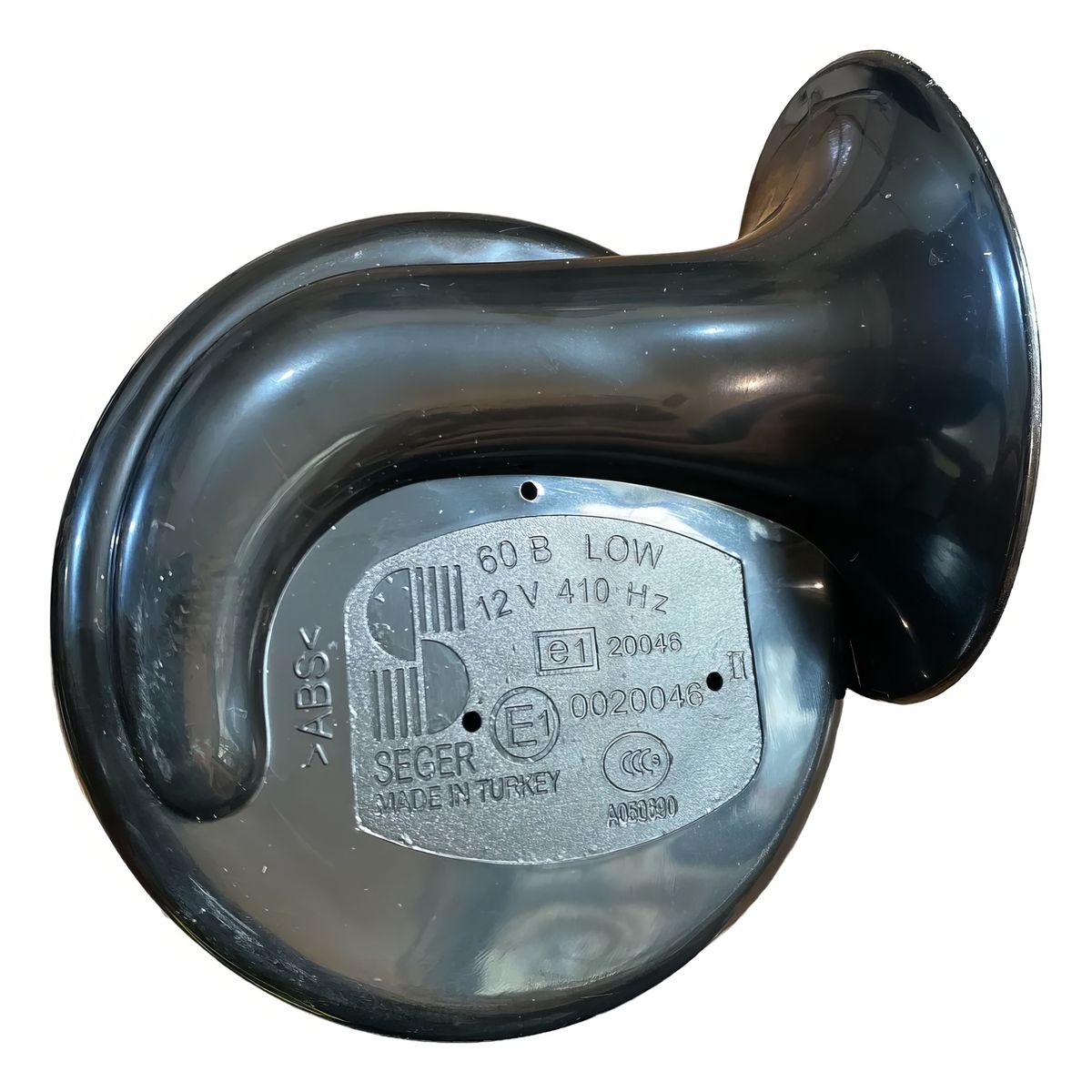 GENERICO - Claxon Tipo Caracol 12V 118dB Seger 2PCS Incluye Accesorios