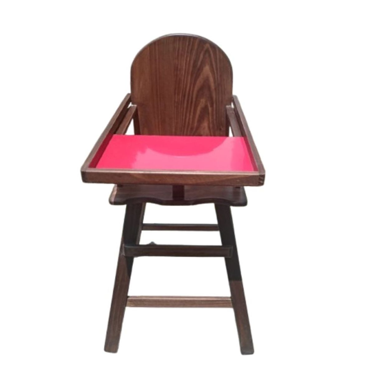 START FG - Silla de Comer para Bebés Booster Bandeja Desplegable roja