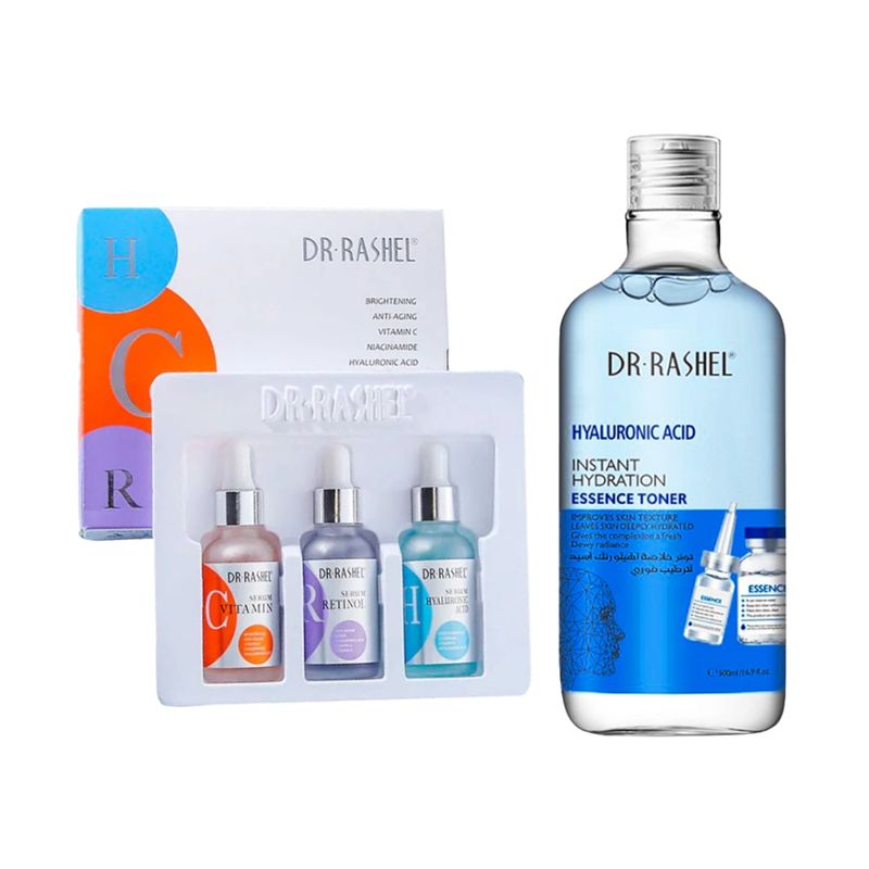 GENERICO - Pack Serum Facial 3 en 1 + Tonico Facial de AH