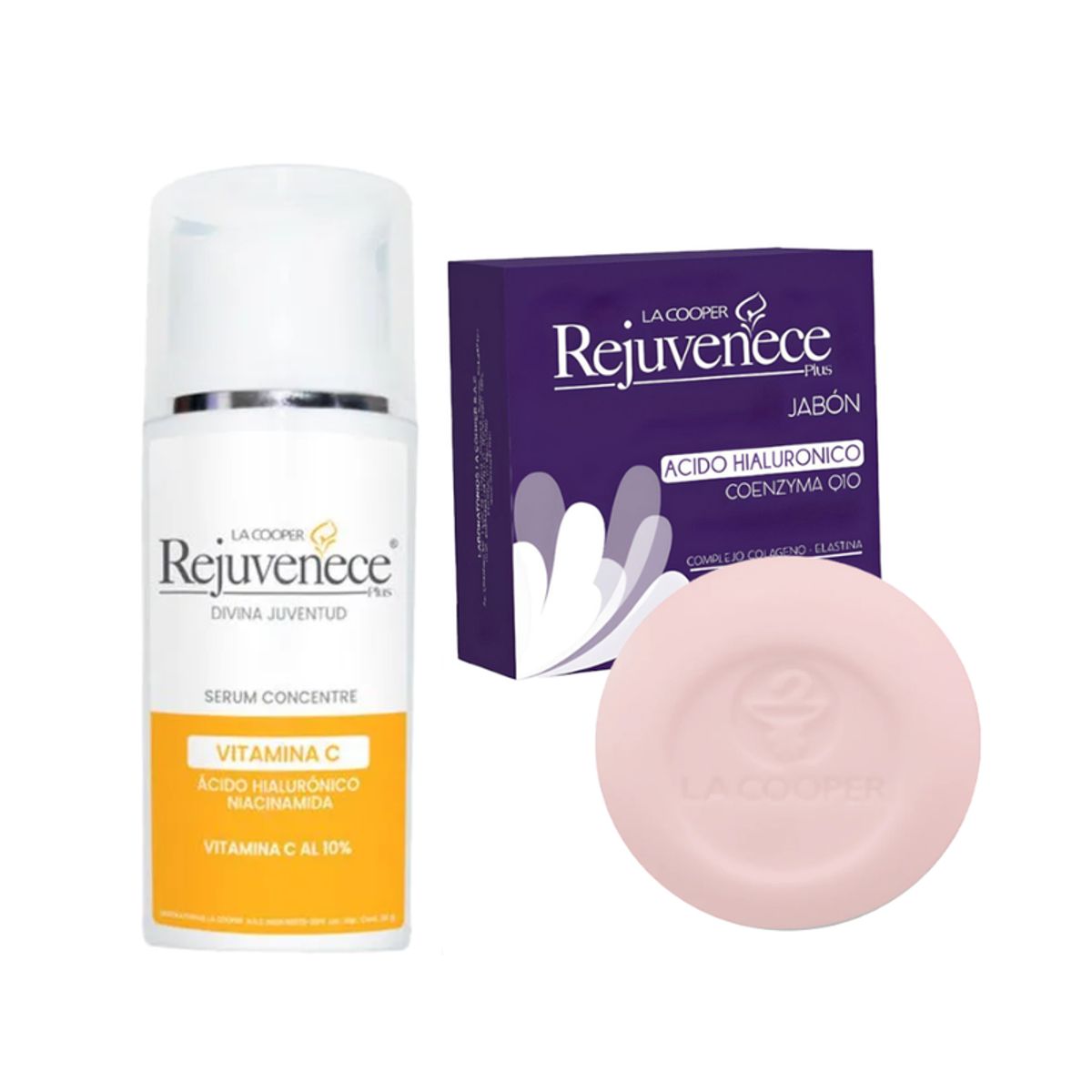 GENERICO - Serum Facial Concentre Vitamina C + Jabón AH & Coenzima Q10