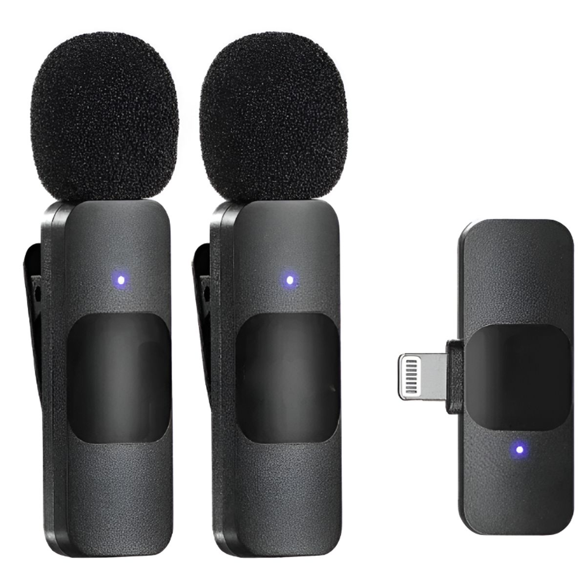 SEISA - Mini Micrófono SEISA Inalámbrico K9-IP Iphone