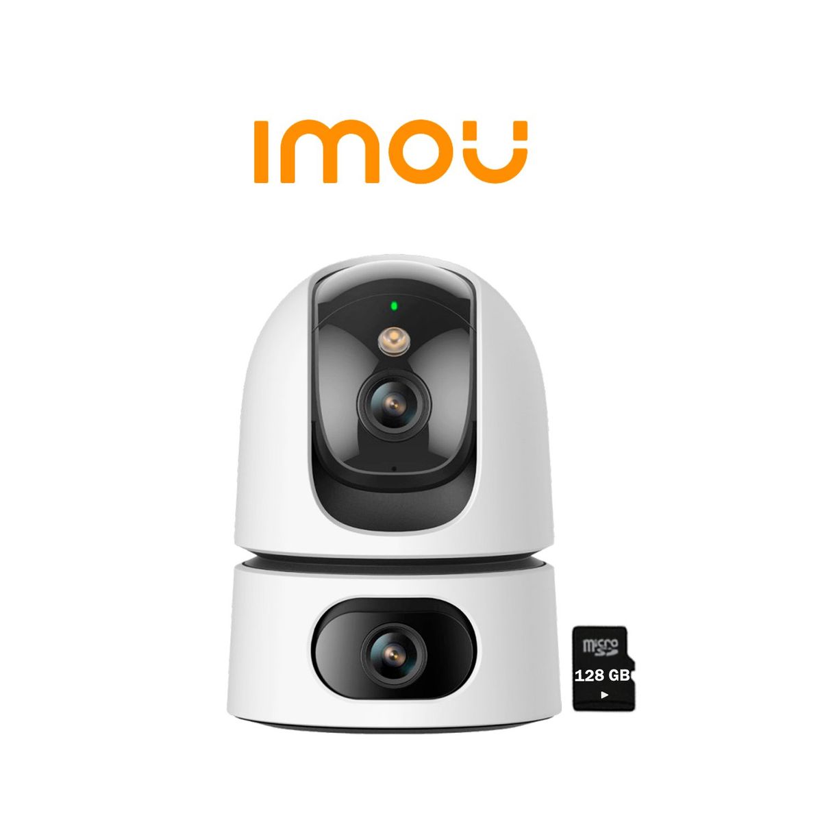 IMOU - Cámara Vigilancia IMOU RANGER DUAL 3MP + 3MP 360° Noche Color +SD 128Gb