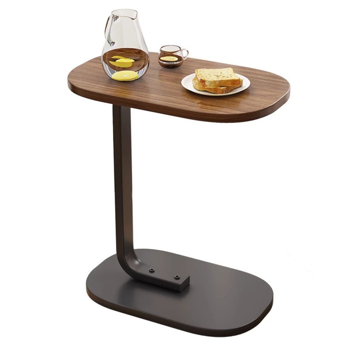 GENERICO - Mesa auxiliar Tipo C Cooper para sofa