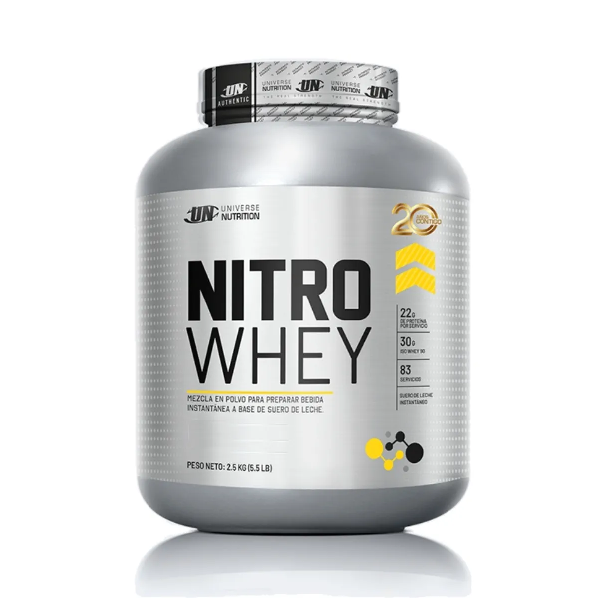 UNIVERSE NUTRITION - Proteína Universe Nutrition Nitro Whey 2.5 Kg Chocolate