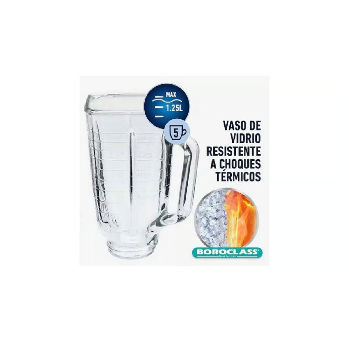 OSTER - Vaso De Vidrio Oster BLSTAJ-GTS-011 125L