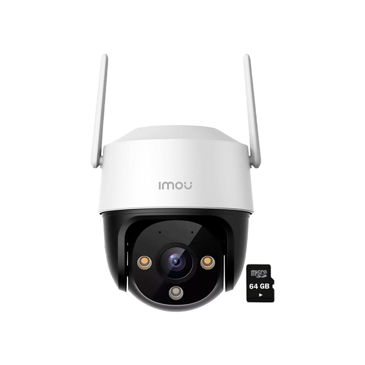 IMOU - Cámara Seguridad IP IMOU CRUISER SE+ 3MP 360° Full Color + SD 64GB