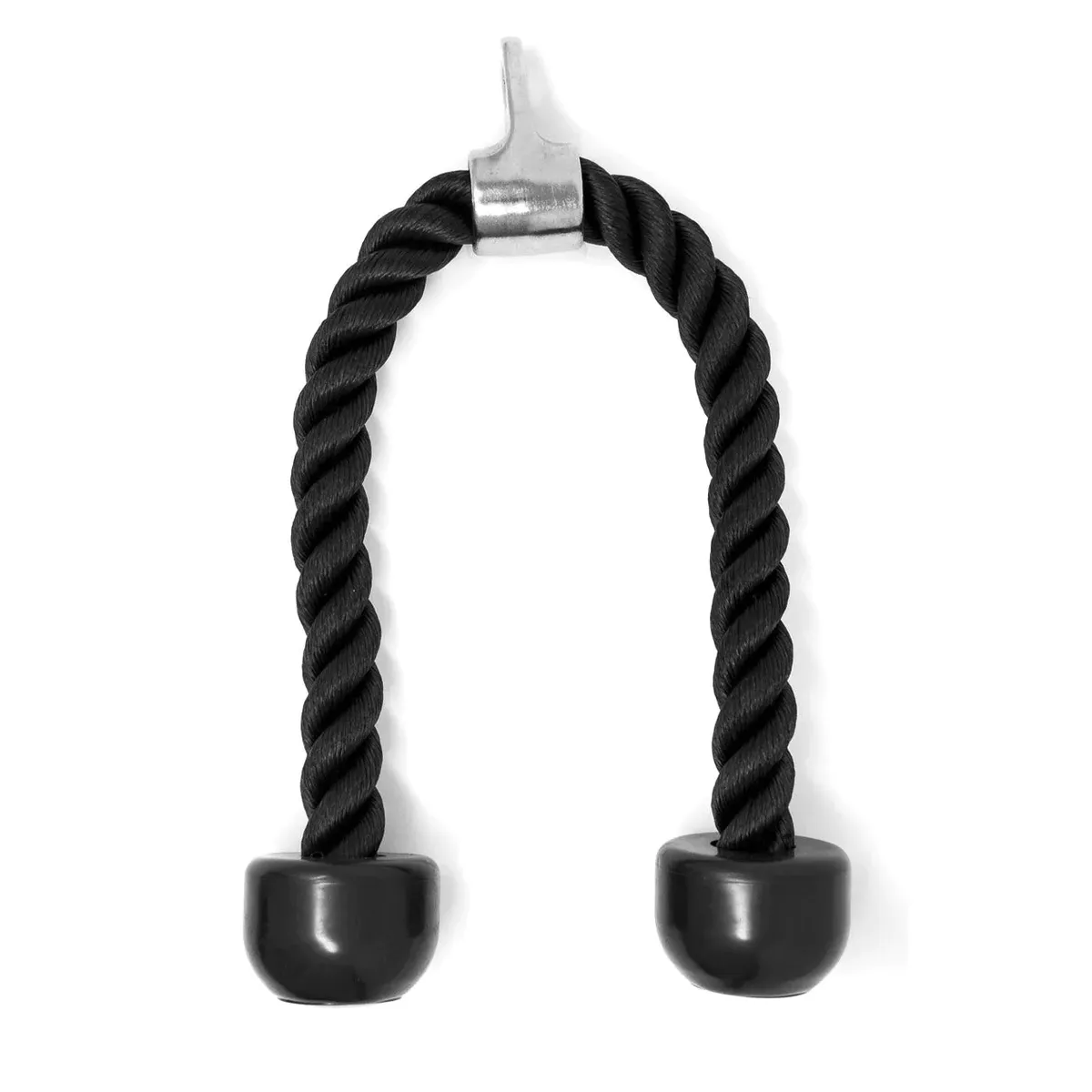 GENERICO - Agarre de Polea Soga Larga Cuerda Trenzada Triceps