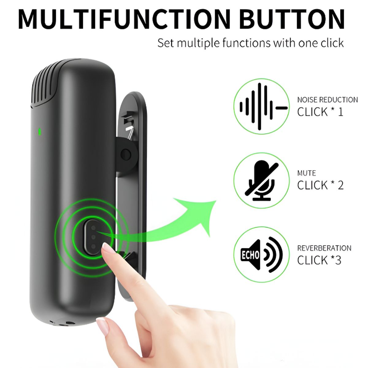 SEISA - Micrófono Inalámbrico SEISA J13-IP entrada Iphone